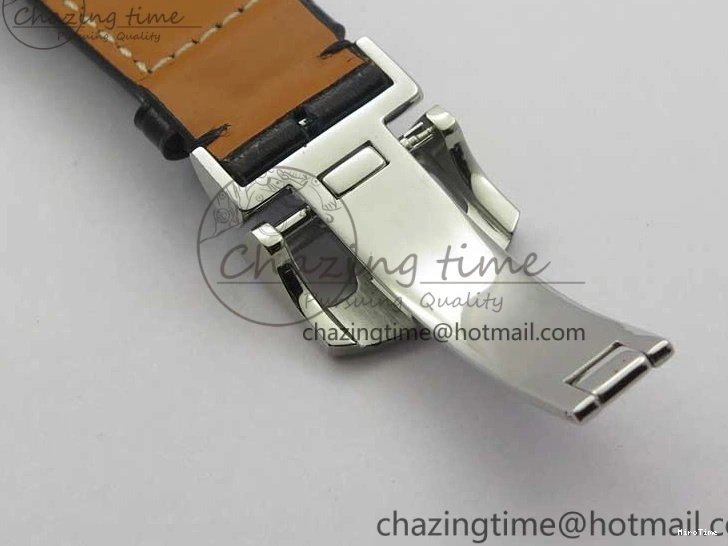 MIROTIME 0228 Portugieser Perpetual Calendar IW503401 V9F 1:1 Best Edition Blue Dial on Black Leather Strap A Contemporary 7114